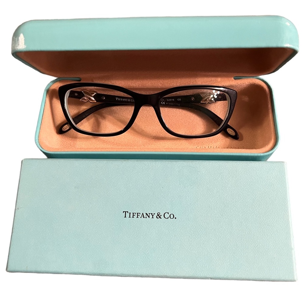 Tiffany & Co. prescription ready bow eyeglasses